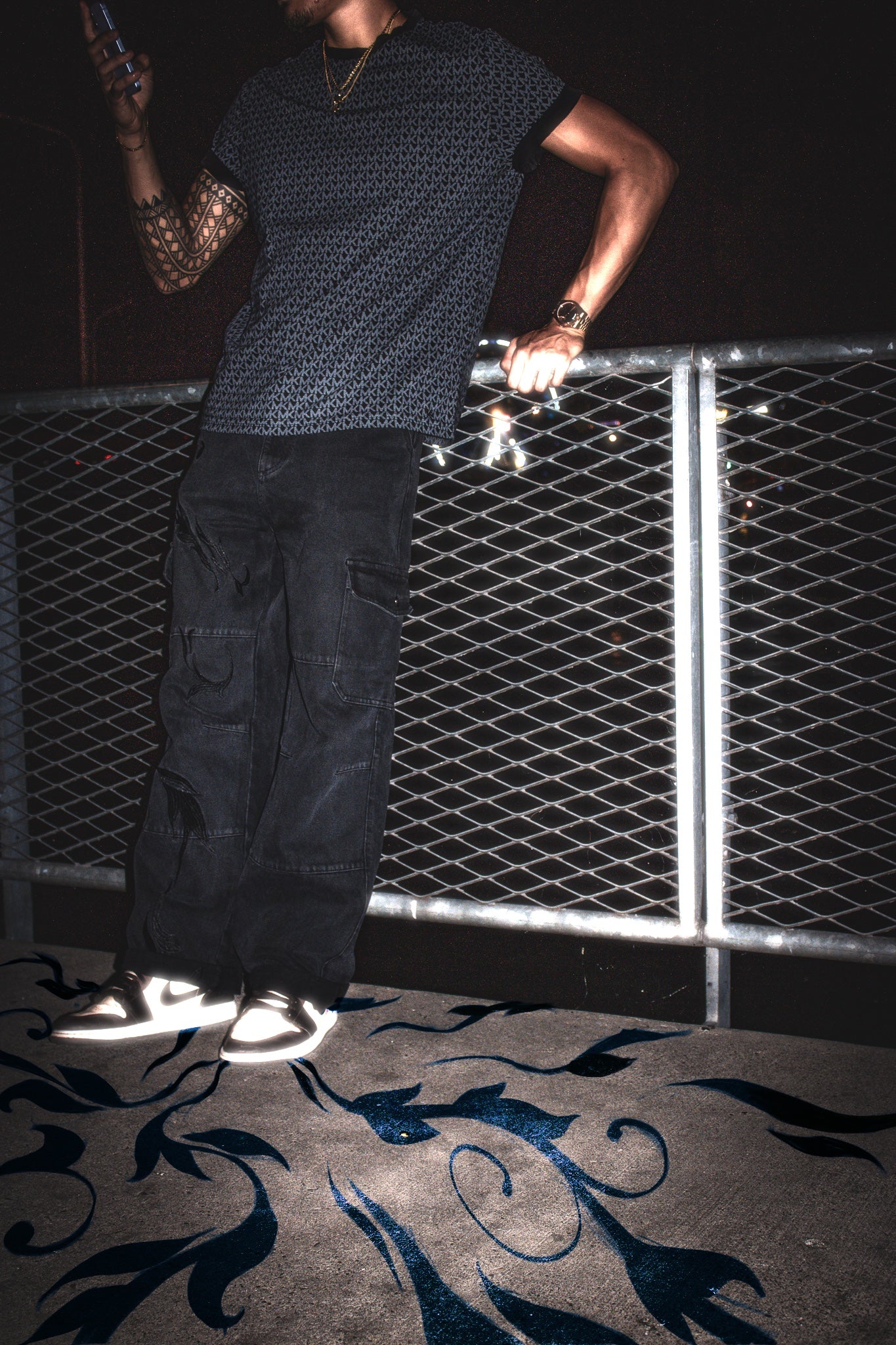 NUIT BLANCHE I - Denim Cargo Unisex